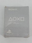 Sony Playstation Ps One 1 Psone Memory Card Light Gray Scph-1020 New Sealed