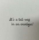 Hallmark Christmas Card With Envelope   From The Dog