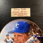 George Brett Kc Royals Kansas City Gartlan Signed Plate Limited Ed New Baseball