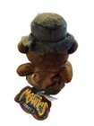 Vintage 1998 Meanies Series 2 Burny The Bear Plush Beanie New W  Tag