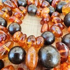 Vintage Genuine Amber Beads Necklace