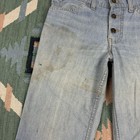 Vintage 70s Levi s 684 Big E Bellbottom Flare Orange Tab Jeans Women s 31x31