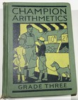 Early 1900s School Book Lot 3 Hardcover Arithmetic And American History Antique