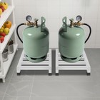 2pcs Dunnage Rack Stationary Dunnage Rack 13    X 13    X 3    Stainless Storage Rack