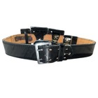 1031 Dutyman Hi-gloss Black Belt Leather 2  Sz 42   5 Boston Leather Holders