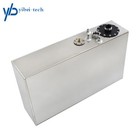 17 Gallon Silver Aluminum Top-feed Race Drift 64l Fuel Cell Tank Level Sender