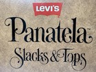 Vintage Levis Panatela Advertisement Wall Advertising Ef Twomey Co 1970s Jeans