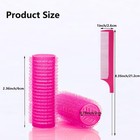18pcs Self Grip Small Hair Curlers Heatless Roller Hair Curlers Pro Salon Hai   