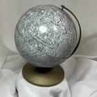 Rare Vintage Replogle Globe The Moon Authentic 6    Model Manned Landing Sites 