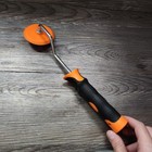 Kraft Tool Cc569 1 2  Wedge Joint Touch-up Roller Orange Black Grip Hand Tool