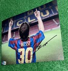 Signed Autographed Lionel Messi Photo 8x10 Beckett Coa