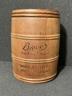 Vtg Briggs Wooden Tobacco Barrel Humidor   Pipe Lot - Doncaster Zenith Duke Park
