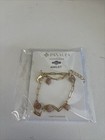 Peach Glass Stone Anklet 