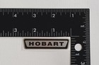 Hobart Label  oer  2 5 x0 6   mini Size  Flat Metallic new 10pc free Shipping   