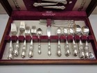 76 Pc Heritage 1847 Rogers Bros Silverplate Silverware International Silver Co