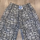 New Vtg 80s 90s International Baggy Z Pants Muscle Parachute Mc Hammer Men Small