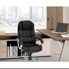 High Back Leather Office Chair Executive Office Desk Task Computer Chair