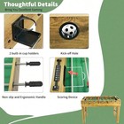 48 Inch Foosball Table Wood Soccer Arcade Game Cup Holders 2 Or 4 Players Gift