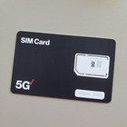 Verizon 5g Nano micro standard Sim Card Triple Cut 10-pack