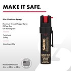 Advanced Pepper Spray For Self Defense  3-in-1 Formula With Maximum Strength    