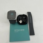 New Fitbit Versa Lite Black Wearable Smartwatch Fitness Activity Tracker S   L