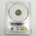1858 P Pcgs G Detail - Silver Seated Half Dime H10c Us Coin  49913a