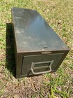 Vintage Metal Drawer Cabinet Card File Tool Cole Steel Industrial Heavy Duty 