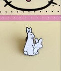 Fashion Easter Bunny Rabbit Pin Sex Lapel Gag Gift Brooche 59-10