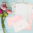 Ksiwre Stationary Paper And Envelopes Set  36 Pcs Lined White 