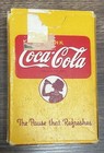 Vintage Ww2 Coca Cola Playing Cards Deck 1943 Aviator Box Bridge Rule Army Nurse