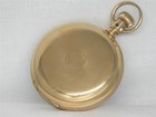 C  1884 14s Waltham Chronograph 14k Gold Filled Pocket Watch In Original Case 