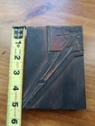 Vintage Printing Letterpress Printer Bi Color Block Star In The Sky 