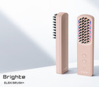 Brighte Eleki Brush Plus Brt-fsb180 Pink Ems Electric Hair Growth Scalp Facial