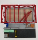 1 64 Construction Site Steel Frame Building Diorama Kit 3d Printed Unassembled