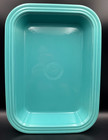 Homer Laughlin Fiesta Turquoise 14  Rectangular Baker 3qt Baking Serving Dish