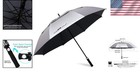62 Inch Extra Large Windproof Uv Protection Golf Umbrella - Stylish   Durable