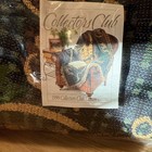 Longaberger Collectors Club 1999 Tapestry Throw Blanket Woven Cotton 68   X 45 
