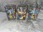 Walt Disney  100th Anniversary Glasses Vintage Set Of 3