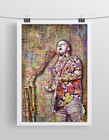 Isaac Brock Of Modest Mouse 24x36 Poster   Modest Mouse Art Free Shipping Us