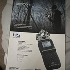 Zoom H5 Handy Recorder 4-track Handheld Portable Usb 24-bit 96 Khz