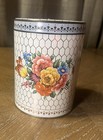 Vintage  Tin Canister Floral The Box Company Daher Made In England