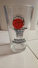 March Madness Basketball Pint Glass Set Of 4 Las Vegas boulder City Railroadpass