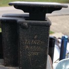 Vintage Mid Century Triner Postal Airmail Accuracy Scale Black Metal Antique