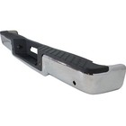Ford F-150 Styleside Rear Bumper Chrome Step Pad W sensor Holes Tow Pkg