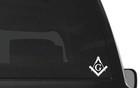 Set Of 6 Freemason Masonic Vinyl Decal  Small Templar Free Mason Symbol Sticker