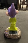 Brand New With Tags Dopey From Snow White   Seven Dwarfs Garden Solar Statue 