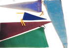 Vintage Travel Pennant Felt Banner Road Trip Lot Of 5 1950-60 s Marineland  