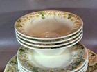 20 Useful 4x5 Piece Place Settings Of Sculptured Daisy By Metlox  - Poppytrail