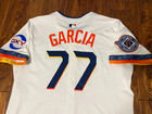 Luis Garcia 2025 Houston Astros Game Used Worn City Connect 2 0 Jersey Size 48