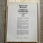 Brahms Complete Symphonies Sheet Music
